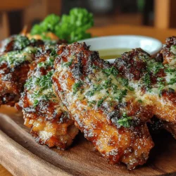 There’s something undeniably delightful about gathering around a table filled with good food and even better company. For many, chicken wings are a quintessential dish that brings people together, evoking memories of game day celebrations, backyard barbecues, and cozy family gatherings. Particularly when they are coated in rich and savory flavors, chicken wings become a source of joy and comfort. Today, I'm excited to share my recipe for Slow Cooker Garlic Parmesan Wings—an easy-to-prepare dish that is perfect for any occasion, whether it be a festive gathering or a quiet evening at home.