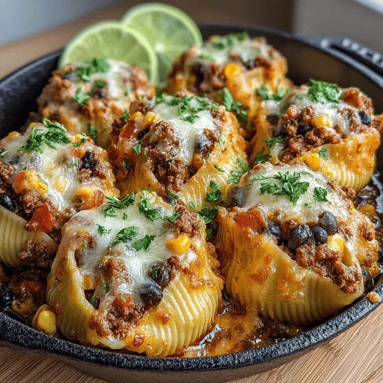 When it comes to comfort food, few dishes can rival the beloved taco. The fusion of flavors and textures, combined with the ease of preparation, makes tacos a perennial favorite. However, in our fast-paced world, finding a healthy twist on traditional comfort food can be a challenge. Enter Spicy Turkey Taco Pasta Shells—a delightful recipe that marries the classic flavors of tacos with the satisfying heartiness of pasta. This innovative dish not only satisfies your cravings but also offers a nutritious alternative that the whole family will love.