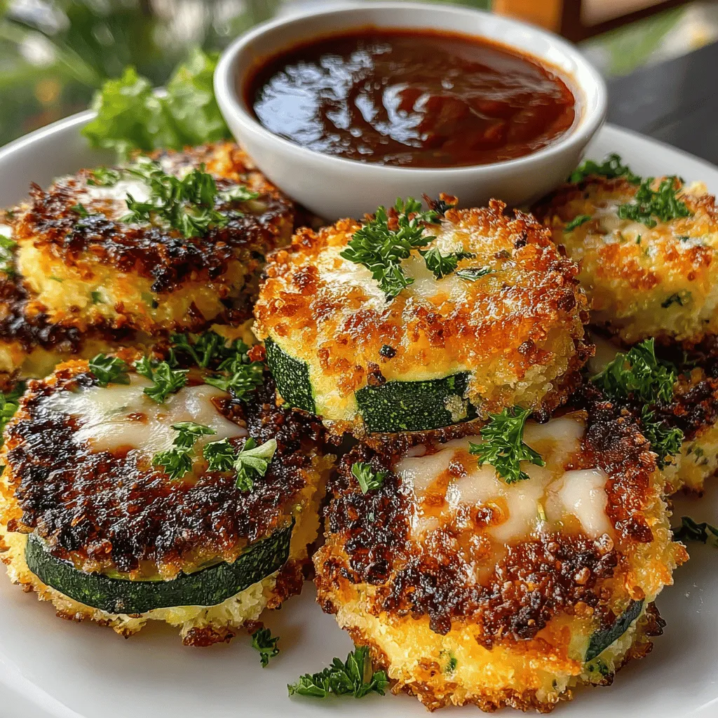 Crispy Zucchini Parmesan Bites are the perfect blend of health and indulgence, making them an irresistible choice for any occasion. With their golden-brown exterior and savory cheese flavor, these bites serve as a delightful snack, appetizer, or side dish that can please a crowd or satisfy a late-night craving. Their appeal lies not only in their taste but also in their ability to showcase zucchini, a versatile vegetable that brings both nutrition and flavor to the table.