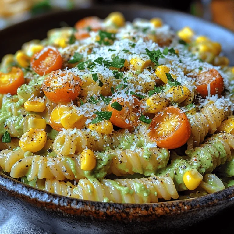 Creamy Avocado Ranch Pasta is a delightful dish that combines the rich, buttery flavor of avocados with the tangy taste of ranch seasoning, all enveloped in a luscious sauce that clings perfectly to your choice of pasta. As the culinary world continues to embrace healthier eating habits, this recipe stands out as a go-to option for those looking to indulge without the guilt. Its appeal lies not only in its incredible taste but also in its simplicity—ideal for busy weeknights or laid-back gatherings with friends and family.