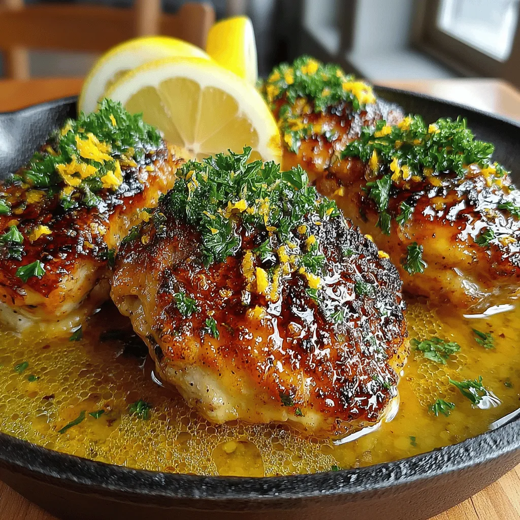 When it comes to elevating a simple chicken dinner, few dishes can compete with the vibrant flavors of Zesty Lemon Glazed Chicken. This recipe embodies a perfect blend of fresh ingredients and harmonious flavors, making it an ideal choice for any occasion. Whether you're looking for a quick weeknight meal, something special for a gathering, or a dish that can be easily prepared in advance, this zesty chicken is sure to impress.