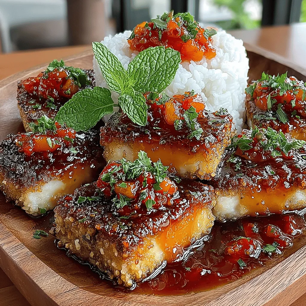 In recent years, the popularity of plant-based meals has surged dramatically, driven by a growing awareness of health and sustainability issues. More people are seeking out creative ways to incorporate plant-based proteins into their diets, making dishes that are not only nutritious but also bursting with flavor. One such dish that perfectly embodies this trend is Peach Glazed Tofu. This delightful recipe combines the rich, creamy texture of tofu with a sweet and tangy peach glaze, creating a harmonious balance that is sure to please both vegans and omnivores alike.