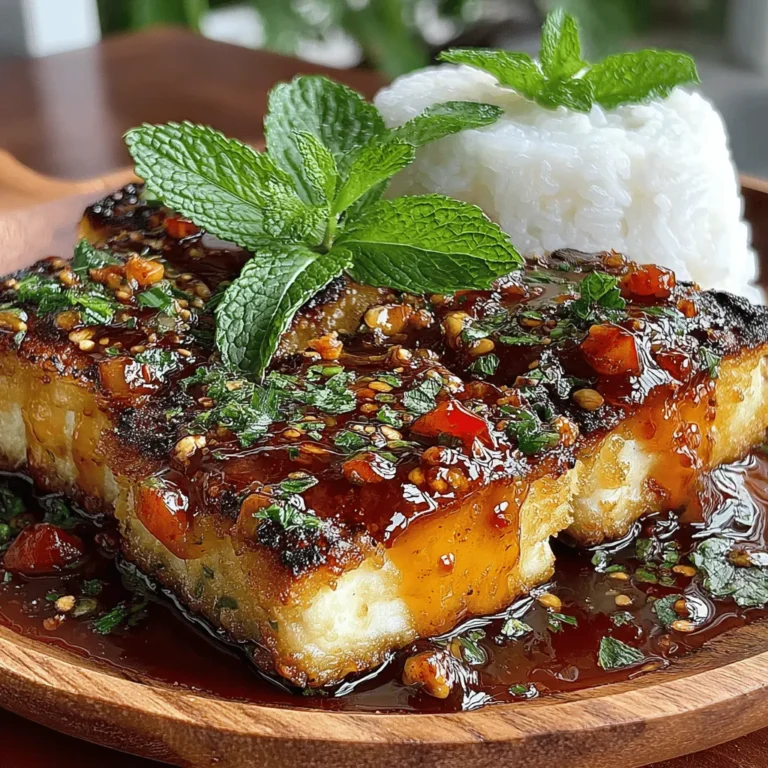 In recent years, the popularity of plant-based meals has surged dramatically, driven by a growing awareness of health and sustainability issues. More people are seeking out creative ways to incorporate plant-based proteins into their diets, making dishes that are not only nutritious but also bursting with flavor. One such dish that perfectly embodies this trend is Peach Glazed Tofu. This delightful recipe combines the rich, creamy texture of tofu with a sweet and tangy peach glaze, creating a harmonious balance that is sure to please both vegans and omnivores alike.