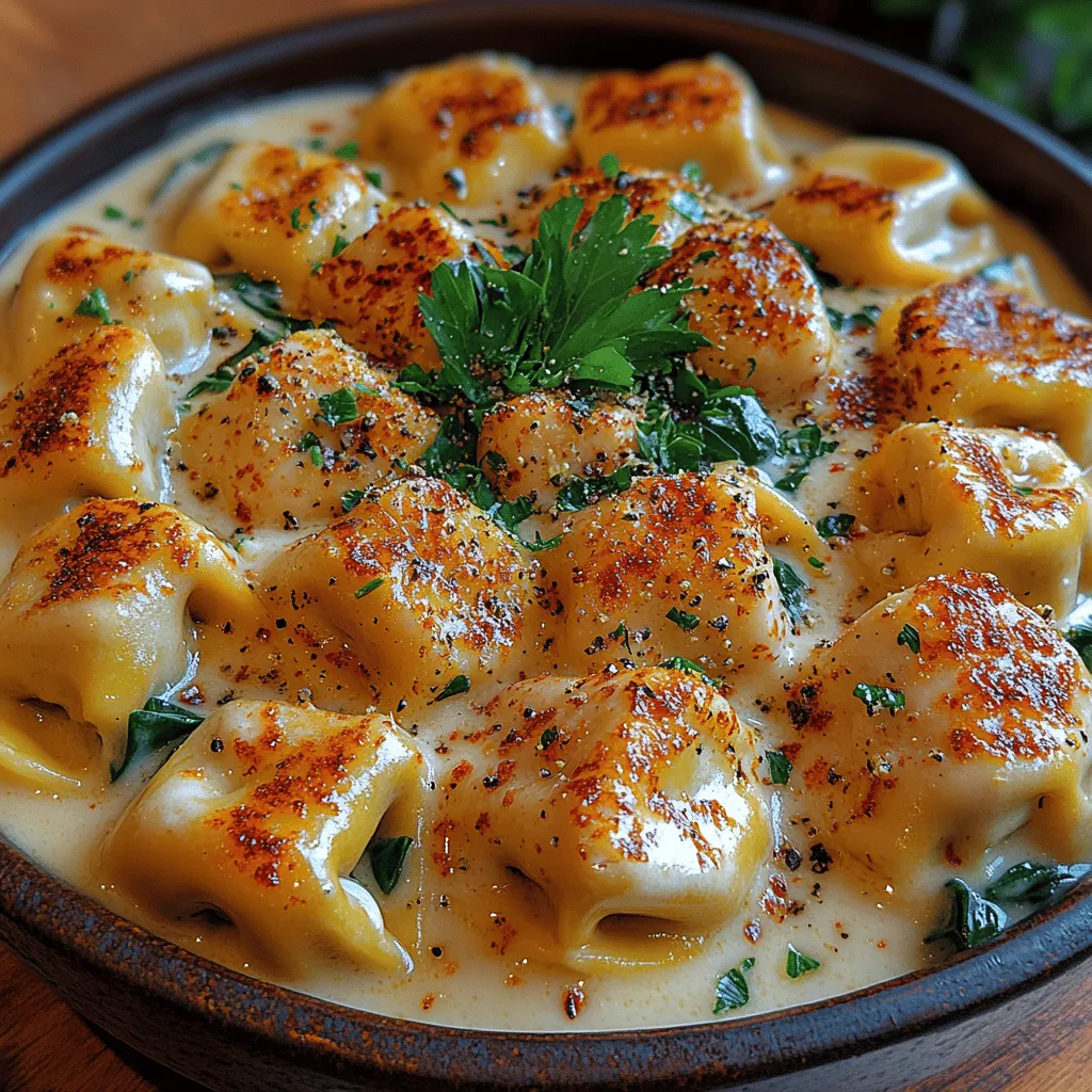 If you're seeking a dish that embodies comfort, warmth, and hearty satisfaction, look no further than Creamy Chicken Alfredo Tortellini. This indulgent meal combines the rich, velvety texture of Alfredo sauce with savory chicken and cheesy tortellini, creating a dish that is not only delicious but also incredibly fulfilling. Whether you're whipping up a weeknight dinner after a long day or preparing a feast for family gatherings, this recipe has the versatility to impress any crowd.