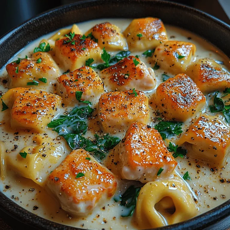 If you're seeking a dish that embodies comfort, warmth, and hearty satisfaction, look no further than Creamy Chicken Alfredo Tortellini. This indulgent meal combines the rich, velvety texture of Alfredo sauce with savory chicken and cheesy tortellini, creating a dish that is not only delicious but also incredibly fulfilling. Whether you're whipping up a weeknight dinner after a long day or preparing a feast for family gatherings, this recipe has the versatility to impress any crowd.