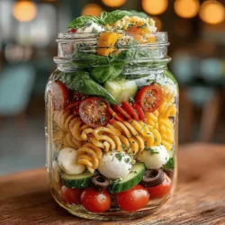 As the back-to-school season approaches, the hustle and bustle of preparing for a new academic year can often overshadow one of the most critical aspects of student life: healthy eating. With busy schedules filled with classes, extracurricular activities, and social events, it can be all too easy to opt for convenience over nutrition. However, prioritizing healthy meals is essential, especially for students who need to stay focused and energized throughout the day. One excellent solution is the pasta jar salad—a vibrant, nutritious, and easily portable meal that can be prepared in advance and enjoyed on the go.