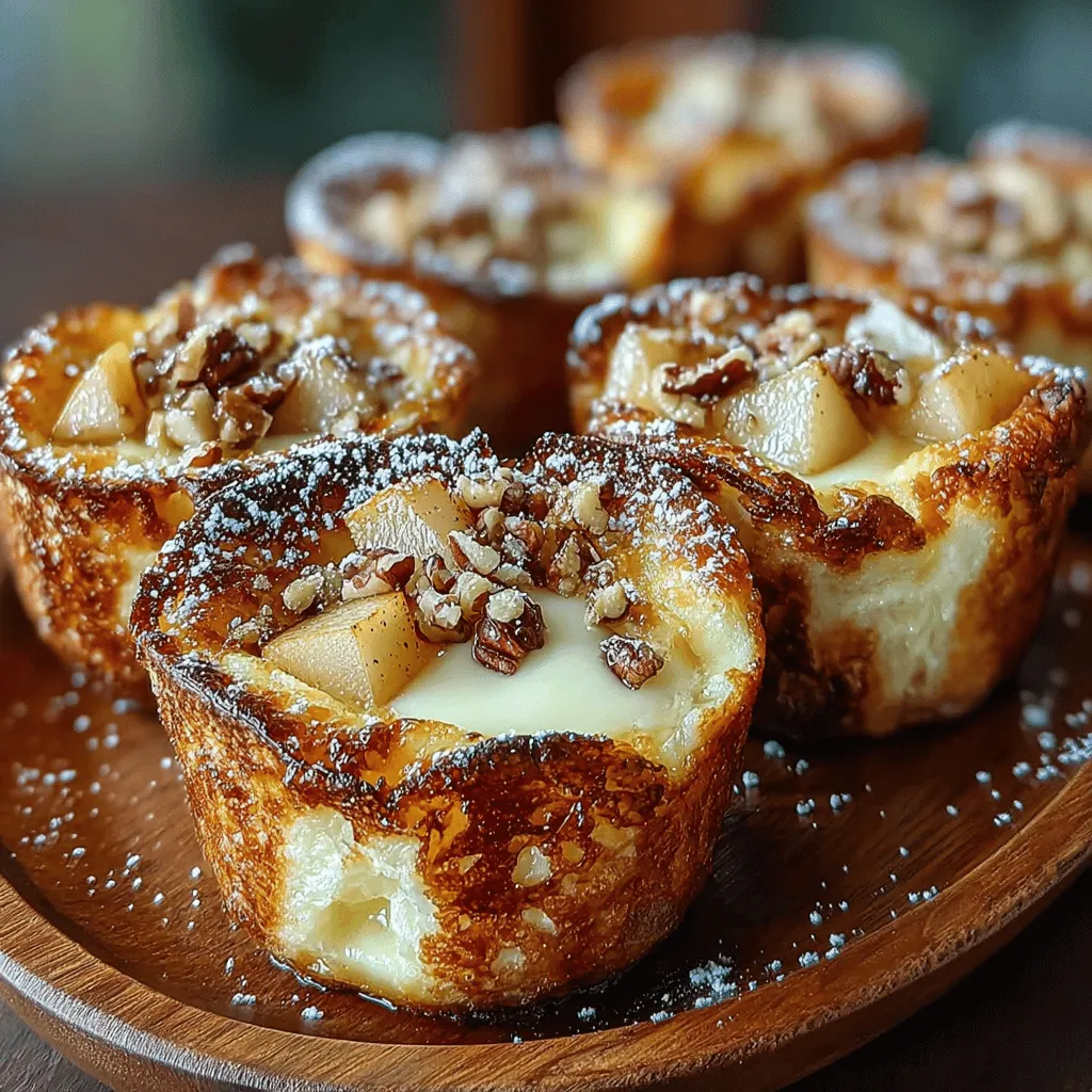 There’s something undeniably comforting about the smell of cinnamon and apples wafting through the kitchen. It transports me to cozy Sunday mornings spent with family, where laughter mingles with the aromas of delicious breakfast treats. One of my fondest memories is making French toast with my grandmother, who would always add a twist of her own—often incorporating whatever fruit was in season. This nostalgic feeling inspired me to create a modern take on her classic recipe, resulting in these delightful Baked Apple Cinnamon French Toast Cups. Perfectly portioned and bursting with flavor, they are an ideal way to start your day or impress guests at brunch.
