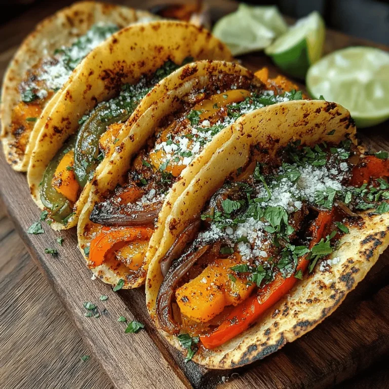 As more people turn to plant-based diets, vegetarian fajitas have gained immense popularity for their vibrant flavors and versatility. These colorful, satisfying dishes not only cater to those seeking meatless meals but also entice anyone looking for a hearty, flavorful option. One standout in the realm of vegetarian fajitas is the Sweet & Spicy Roasted Squash Fajitas. This dish brings together the natural sweetness of seasonal squash, the crunch of fresh vegetables, and a medley of spices that provide a delightful kick.