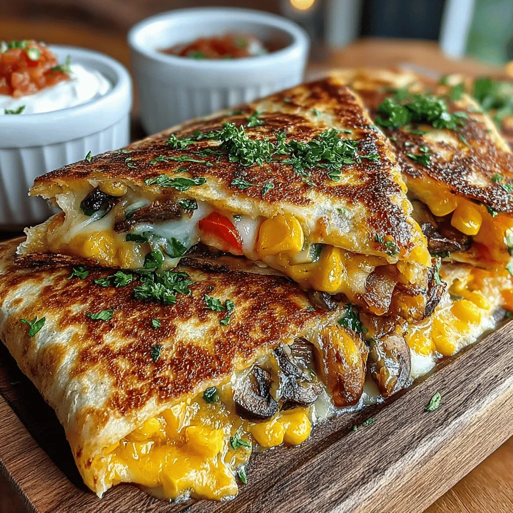 Quesadillas have long been celebrated for their versatility and ease of preparation, making them a popular choice for both casual dining and festive gatherings. Whether served as a quick weeknight meal or a crowd-pleaser at a party, quesadillas can be customized to suit any palate. Among the myriad of styles and fillings, Fiesta Grilled Veggie Quesadillas stand out for their vibrant colors, fresh flavors, and nutritious ingredients. This dish is not only a delight for the taste buds but also a feast for the eyes, making it an ideal addition to any meal.