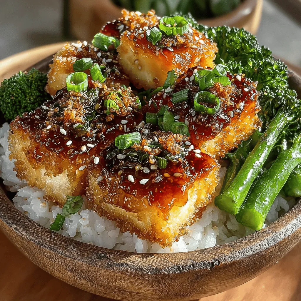 The Sweet Savory Honey Garlic Tofu & Rice Bowl is not just a meal; it’s an experience that harmonizes taste and nutrition in every bite. As we navigate the complexities of modern dietary preferences, this recipe stands out for its ability to cater to both vegetarians and those simply looking to incorporate more plant-based options into their meals. The dish features crispy tofu enveloped in a rich honey garlic sauce, served atop a bed of fluffy jasmine rice, and accompanied by a colorful array of steamed vegetables. The combination of flavors, textures, and nutritional benefits makes this bowl a perfect choice for any occasion, be it a quick weeknight dinner or a leisurely weekend meal prep.