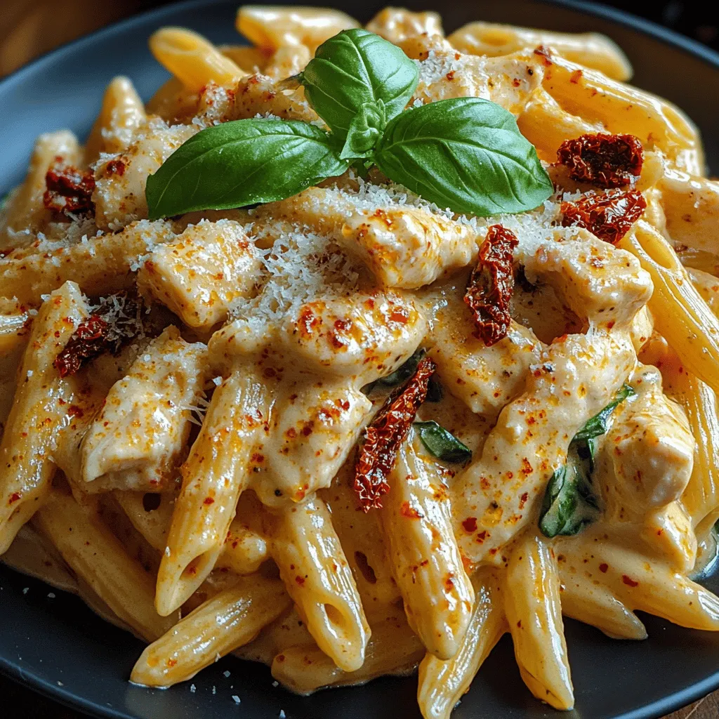 There’s something inherently comforting about a plate of pasta, especially when it’s adorned with vibrant ingredients like sun-dried tomatoes and tender chicken. Sun-Dried Tomato Chicken Penne is more than just a dish; it’s an experience that evokes memories of home-cooked meals shared with family and friends. The very act of preparing this recipe brings a sense of warmth and nostalgia, transforming your kitchen into a haven filled with enticing aromas.