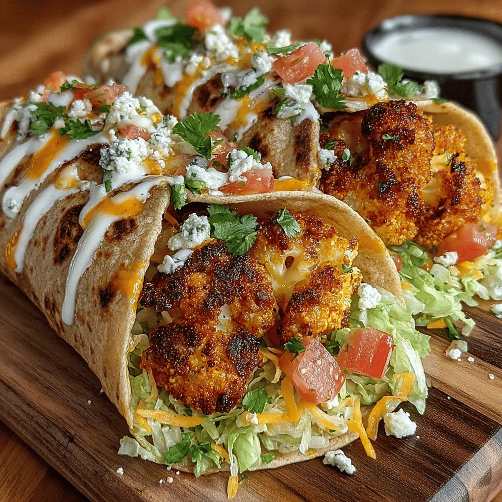 In recent years, plant-based alternatives have surged in popularity, particularly when it comes to replicating the bold, spicy flavors of traditional comfort foods. Among these alternatives, buffalo cauliflower has emerged as a standout ingredient, capturing the hearts of both vegetarians and meat-lovers alike. This versatile vegetable not only mimics the texture of chicken wings but also absorbs flavors beautifully, making it an ideal base for a range of dishes. Today, we’ll explore how to elevate this beloved ingredient into a deliciously satisfying wrap, featuring spicy buffalo cauliflower and a creamy blue cheese dressing that will tantalize your taste buds.