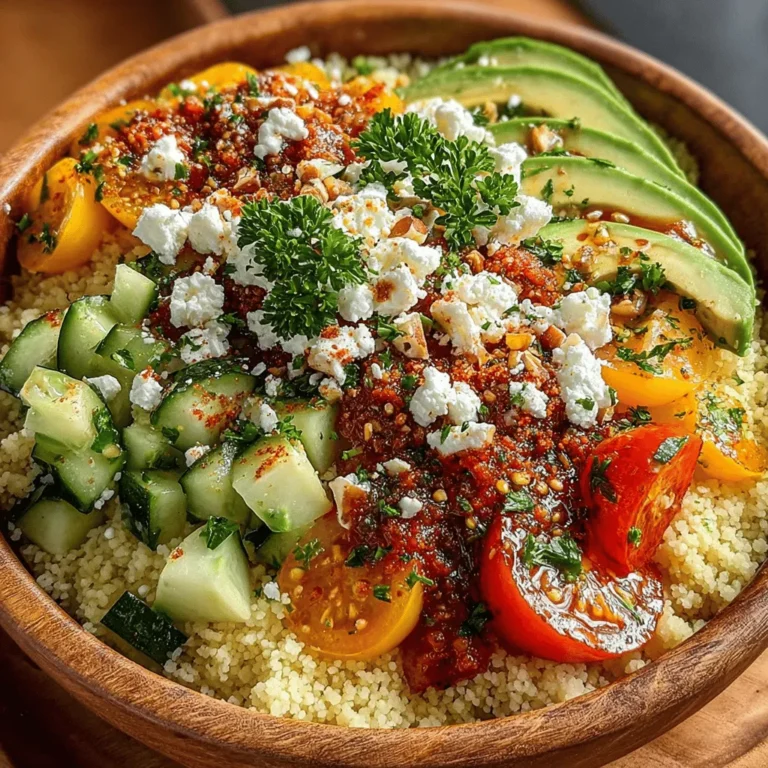 In a world where busy schedules often dictate our meal choices, the search for quick, nutritious, and delicious recipes is more pertinent than ever. Enter the No-Cook Couscous Lunch Bowls—a perfect solution for those looking to prepare a wholesome meal without turning on the stove. These vibrant, colorful bowls combine the wholesome goodness of couscous with fresh vegetables, protein-rich chickpeas, and a zesty dressing. Ideal for meal prep, a quick lunch at work, or a light dinner, these bowls are not only easy to make but also packed with flavor and nutrients.