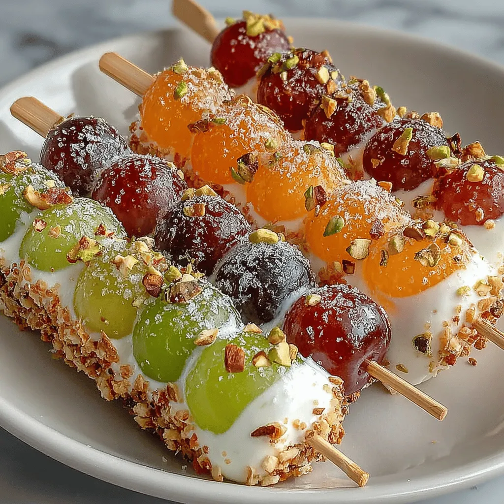 Before you start assembling your skewers, the first critical step is rinsing and drying the grapes. Rinsing grapes under cold water not only removes any dirt or pesticide residues but also ensures that the yogurt coating sticks effectively. If your grapes are wet, the yogurt will slide right off, leading to a disappointing texture and presentation.