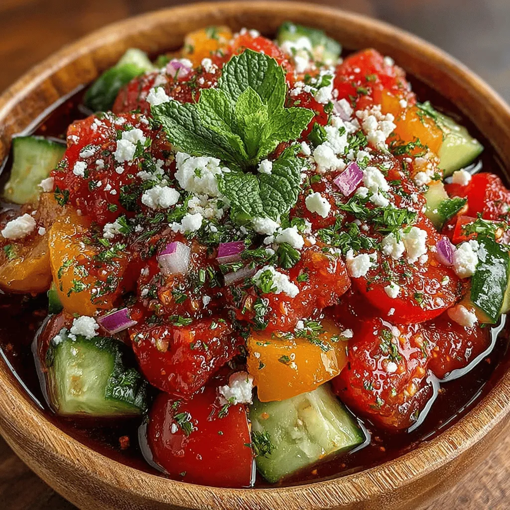 As the warm sun beckons outdoor gatherings and summer picnics, nothing beats the appeal of a light, refreshing dish that harmonizes vibrant flavors and wholesome ingredients. The Tomato Feta Cucumber Bowl stands out as an exceptional choice, offering a delightful combination of fresh veggies and creamy feta that tantalizes the taste buds while nourishing the body. This dish is not only a feast for the senses but also a versatile option that can be served as a vibrant side or a light main meal. With its colorful ingredients and satisfying textures, this bowl captures the essence of summer eating, making it a go-to recipe for health-conscious food lovers.