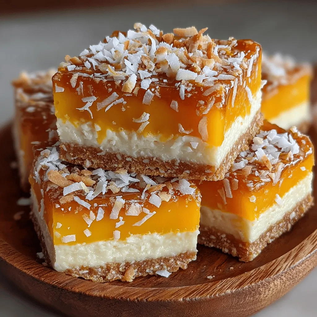 In the realm of desserts, no-bake options have gained immense popularity for their simplicity and ease of preparation. These delightful treats allow you to indulge your sweet tooth without the need for an oven, making them a favorite among both novice and experienced bakers alike. One such recipe that embodies the essence of summer and tropical flavors is the Tropical Bliss No-Bake Mango Coconut Bars. These bars are not only refreshingly delicious but also packed with wholesome ingredients, making them a guilt-free indulgence.