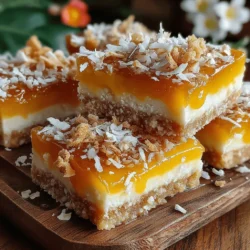 In the realm of desserts, no-bake options have gained immense popularity for their simplicity and ease of preparation. These delightful treats allow you to indulge your sweet tooth without the need for an oven, making them a favorite among both novice and experienced bakers alike. One such recipe that embodies the essence of summer and tropical flavors is the Tropical Bliss No-Bake Mango Coconut Bars. These bars are not only refreshingly delicious but also packed with wholesome ingredients, making them a guilt-free indulgence.