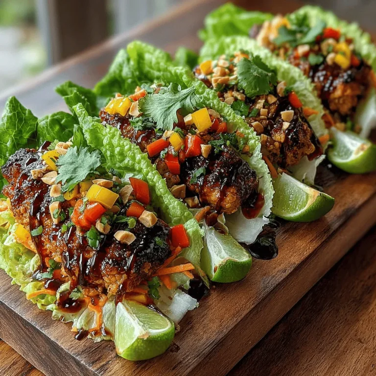 In recent years, the demand for healthy, low-carb meals has soared as more individuals seek to maintain a balanced diet without sacrificing flavor. Among the diverse array of healthy options, Zesty Chicken Lettuce Wraps have emerged as a popular choice, offering a delicious solution for a nutritious dinner or appetizer. These wraps not only provide a satisfying meal but also showcase a vibrant medley of flavors and textures that make them a standout dish in any culinary repertoire.