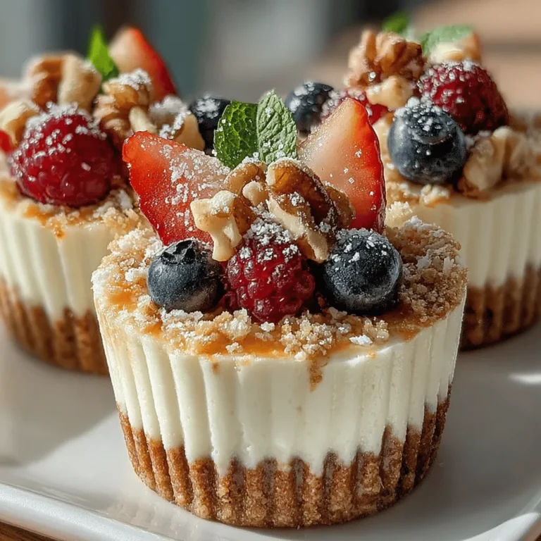 Frozen Greek Yogurt Granola Cups are a delightful and nutritious treat that combines the creamy texture of Greek yogurt with the satisfying crunch of granola and the refreshing sweetness of mixed berries. This easy-to-make recipe is perfect for anyone seeking a healthy snack, a refreshing breakfast option, or a guilt-free dessert. With simple ingredients and straightforward steps, you can create these delicious cups that not only satisfy your sweet tooth but also provide a good dose of protein and fiber. In this article, we will explore the benefits of each ingredient, the nutritional value of the cups, and why this recipe is a great addition to your healthy eating repertoire.
