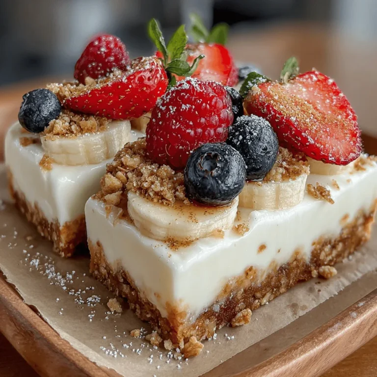 To create a delicious and creamy yogurt base for your Fruity Frozen Yogurt Breakfast Bark, start by selecting your yogurt. Greek yogurt is a popular choice for its thick texture and higher protein content, but you can also opt for regular yogurt or any flavored varieties if you wish to enhance the taste. If you choose flavored yogurt, be mindful that it will influence the overall sweetness and flavor profile of your bark.