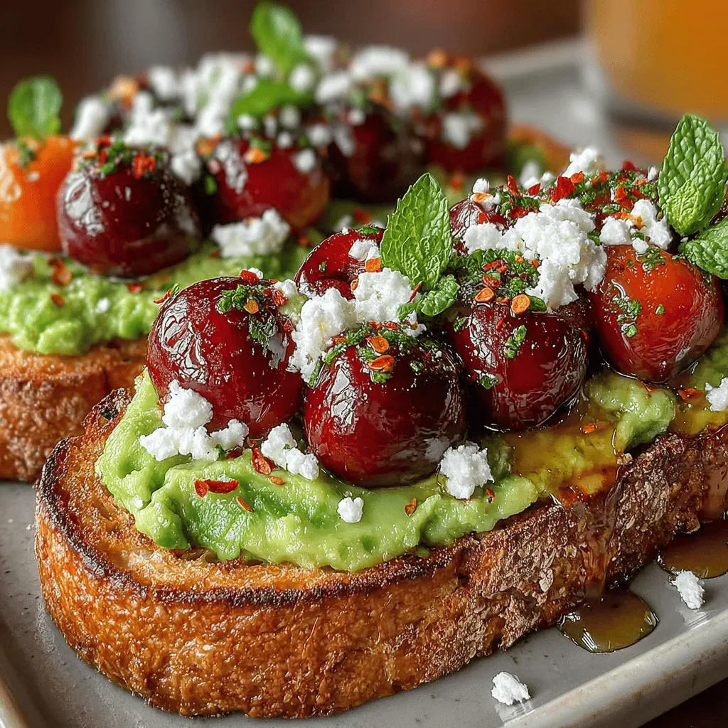 When it comes to preparing Cherry Avocado Toast Delight, accommodating various dietary restrictions is essential. Here are some thoughtful substitutions to ensure everyone can enjoy this dish:
