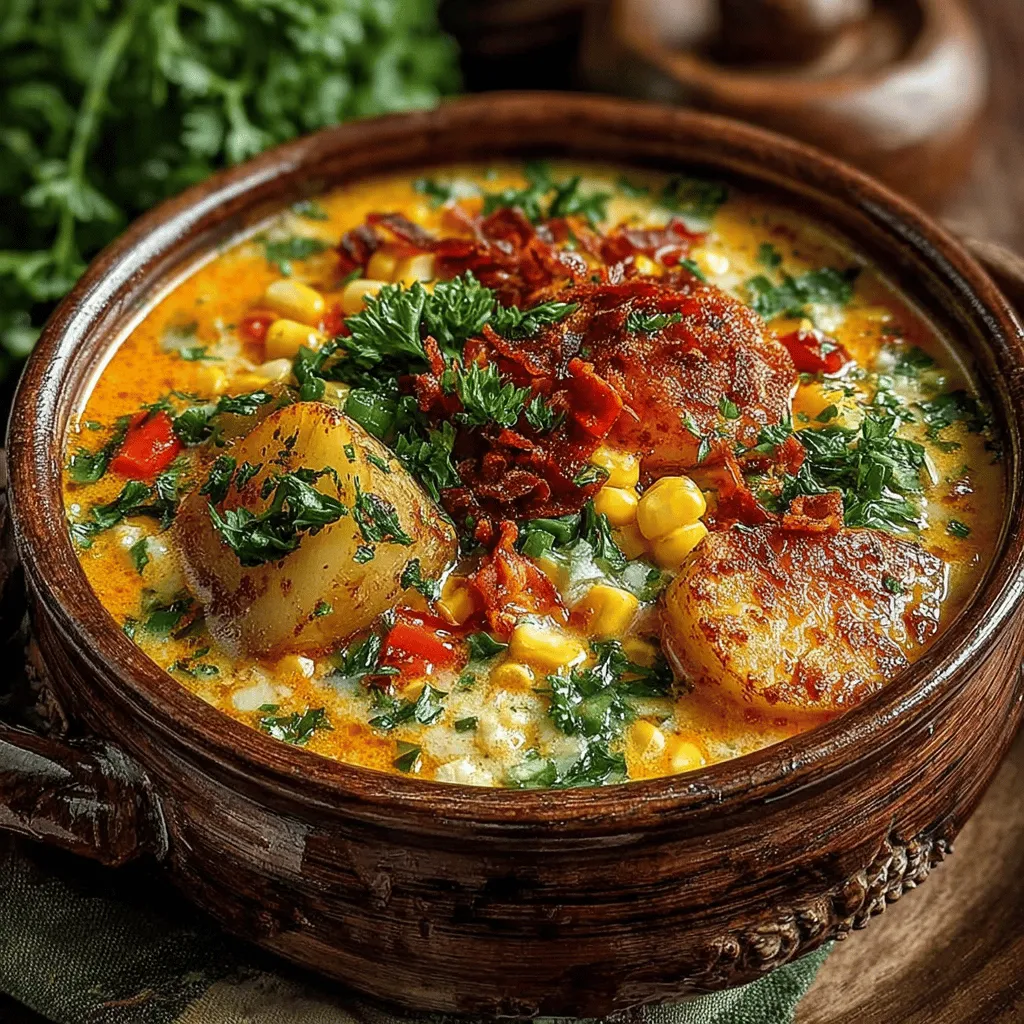 Sweet corn chowder is a heartwarming dish that embodies comfort in every bowl. Known for its creamy texture and rich flavors, this chowder has become a beloved staple in many households, particularly during the cooler months when we crave something warm and satisfying. Its versatility allows it to shine in various cuisines, from classic American fare to contemporary interpretations found in gourmet restaurants. Whether served as a starter or the main attraction, sweet corn chowder delivers a delightful experience that appeals to both young and old alike.