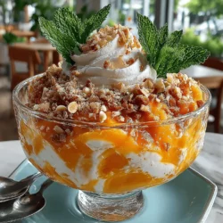 When the sun is shining and the temperatures rise, there's nothing quite like a refreshing dessert to cool you down. Enter the Tropical Mango Dream Sundae, a delightful concoction that not only tantalizes the taste buds but also transports you to a sun-soaked paradise with every bite. This luscious sundae combines the vibrant flavors of ripe mangoes and creamy coconut milk, making it the perfect treat for warm weather gatherings, backyard barbecues, or simply indulging in a moment of joy.
