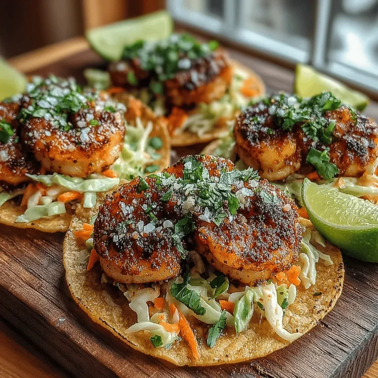 Shrimp tacos have surged in popularity over the years, transforming from a coastal delicacy into a beloved dish enjoyed by many across the globe. Their allure lies not only in their delectable taste but also in the versatility they offer. With the right ingredients, shrimp tacos can be a canvas for vibrant flavors and textures, making them perfect for casual gatherings, weeknight dinners, or even an impressive dish for entertaining guests. In this recipe, we present Zesty Shrimp Tacos topped with a refreshing Crunchy Lime Slaw, a combination that will tantalize your taste buds.