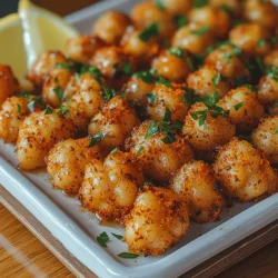 In today’s health-conscious world, the concept of snacking has evolved dramatically. Gone are the days when chips and sugary treats dominated snack time. Instead, an increasing number of individuals are seeking out healthier, plant-based alternatives that not only satisfy cravings but also contribute to overall well-being. One such delightful offering that perfectly embodies this trend is the Crispy Spicy Chickpea Bites. These little morsels are not only packed with flavor but also brimming with nutrition, making them an ideal choice for anyone looking to indulge guilt-free.