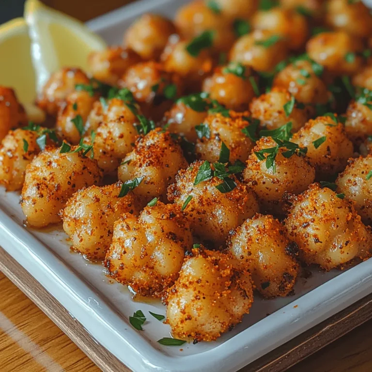 In today’s health-conscious world, the concept of snacking has evolved dramatically. Gone are the days when chips and sugary treats dominated snack time. Instead, an increasing number of individuals are seeking out healthier, plant-based alternatives that not only satisfy cravings but also contribute to overall well-being. One such delightful offering that perfectly embodies this trend is the Crispy Spicy Chickpea Bites. These little morsels are not only packed with flavor but also brimming with nutrition, making them an ideal choice for anyone looking to indulge guilt-free.