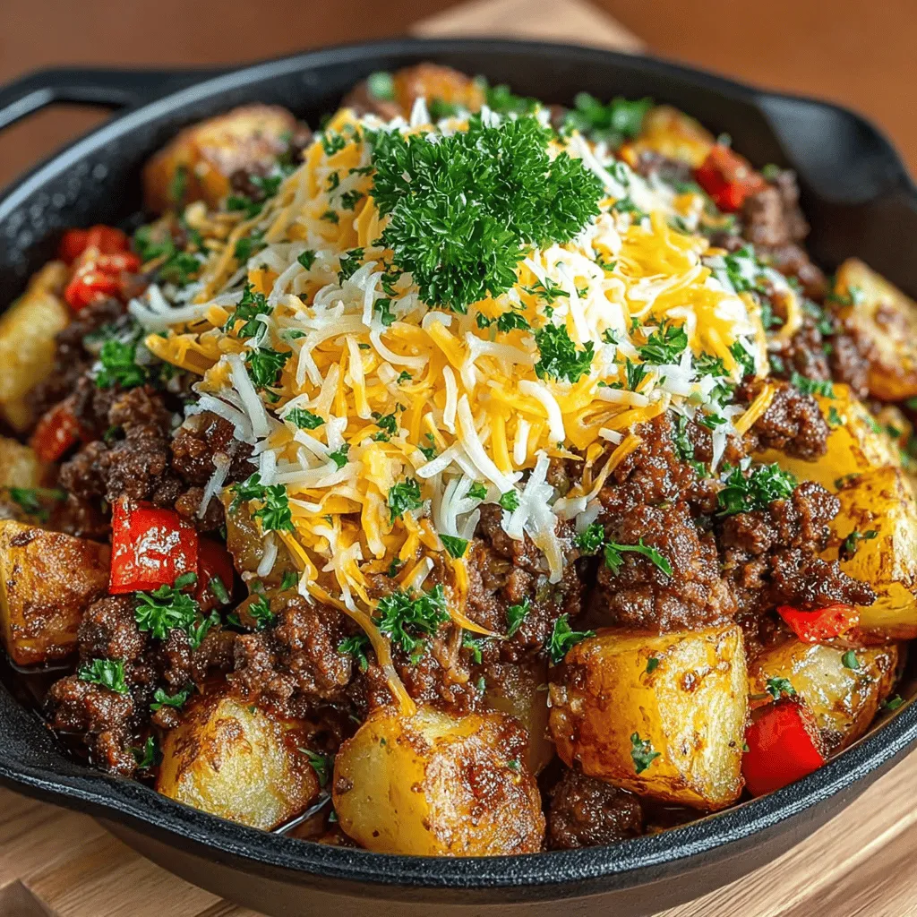 There’s something undeniably comforting about a warm, hearty meal that fills the house with delightful aromas. For many of us, certain dishes evoke cherished memories of family gatherings and home-cooked warmth. Growing up, Sundays often revolved around shared meals, and one dish that always took center stage was my mom's famous potato hash. The perfect combination of savory ground beef, tender potatoes, and vibrant vegetables made it a staple at our dinner table. Today, I’m excited to share a slow cooker version of this classic dish that not only simplifies your meal preparation but also brings back those comforting memories.