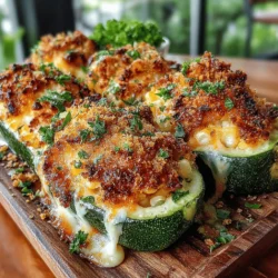 As the summer months roll in, fresh produce becomes abundant, and one of the standout vegetables of the season is zucchini. This versatile squash is not only a favorite in kitchens around the world but also serves as a perfect vessel for a variety of delicious fillings. Among these, the Sweet Corn & Cheddar Stuffed Zucchini stands out as a delightful dish that combines freshness, flavor, and nutrition. With its creamy cheddar, sweet corn, and aromatic spices, this recipe is sure to please both adults and children alike.