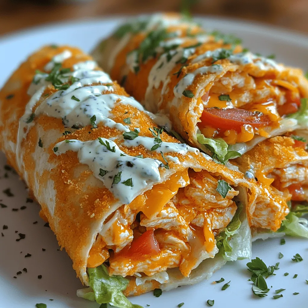 In the realm of flavor-packed meals, few dishes can compete with the irresistible allure of Crunchy Buffalo Chicken Wraps. This culinary delight not only brings together the tangy heat of buffalo chicken but also adds an exciting crunch that elevates it to a whole new level of satisfaction. Whether you're enjoying a quiet lunch at home or throwing a lively gathering with friends and family, these wraps are an excellent choice that promises to impress even the pickiest of eaters. In this article, we will take a deep dive into the world of Crunchy Buffalo Chicken Wraps, walking you through each step of the preparation process while sharing valuable insights into the ingredients and techniques that make these wraps a must-try.
