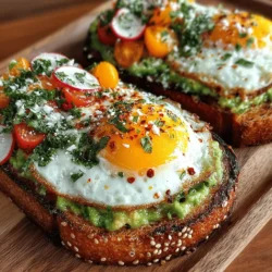 In recent years, avocado toast has surged in popularity, becoming a staple on brunch menus and a favorite among health-conscious eaters. This vibrant dish not only offers a feast for the eyes but also serves as a canvas for creativity in the kitchen. Among the myriad of avocado toast variations, Creamy Avocado Egg Toast stands out as a versatile and nutritious meal option that caters to various tastes and dietary preferences.