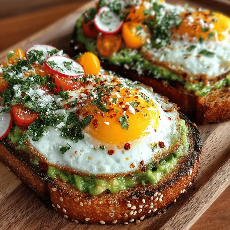 In recent years, avocado toast has surged in popularity, becoming a staple on brunch menus and a favorite among health-conscious eaters. This vibrant dish not only offers a feast for the eyes but also serves as a canvas for creativity in the kitchen. Among the myriad of avocado toast variations, Creamy Avocado Egg Toast stands out as a versatile and nutritious meal option that caters to various tastes and dietary preferences.