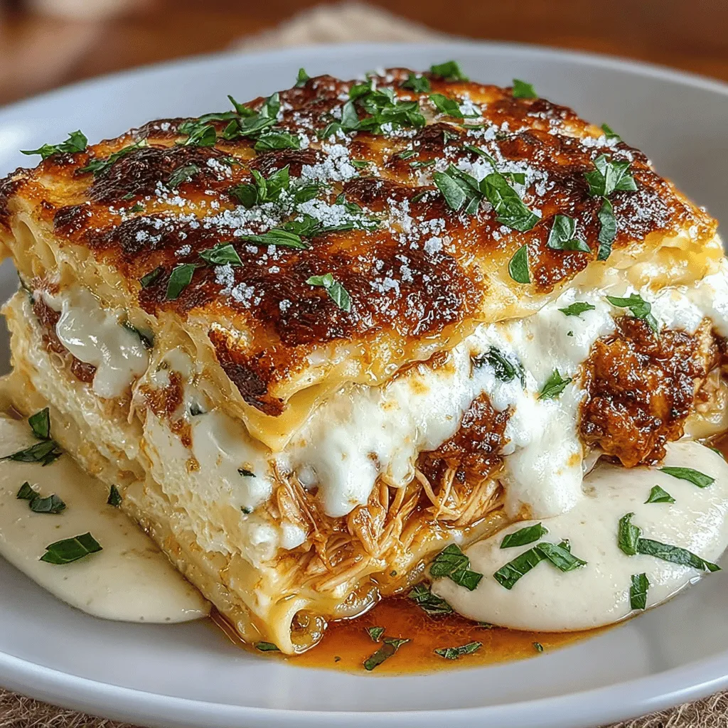 Lasagna has long been celebrated as a quintessential comfort food, beloved by many for its layers of pasta, rich sauces, and gooey cheese. This Italian classic evokes nostalgia, often reminding us of family dinners and gatherings. However, if you're looking to elevate this traditional dish, our Creamy Sun-Dried Tomato Chicken Lasagna introduces a delightful twist that will tantalize your taste buds. By incorporating sun-dried tomatoes and a creamy sauce, this recipe promises to be a standout meal that combines the familiar warmth of lasagna with exciting new flavors.