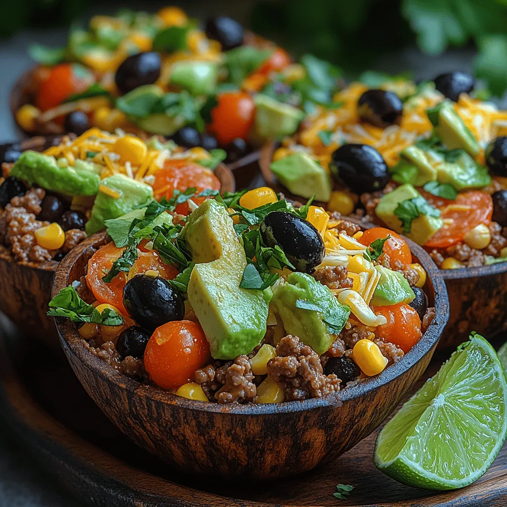 Creating the perfect Crunchy Taco Salad Cups starts with how you fill and layer them. Presentation is key to making these individual servings visually appealing and enticing. Here are some tips to ensure your taco salad cups not only taste excellent but also look fantastic on the table.