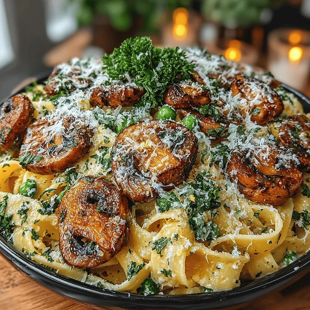When it comes to comfort food, few dishes are as gratifying as a creamy pasta. Creamy Mushroom and Pea Pasta stands out with its rich texture, delightful flavors, and an appealing visual array of fresh greens and earthy mushrooms. This dish is not only a feast for the palate but also a perfect solution for busy weeknights or leisurely weekends, offering both simplicity and satisfaction.