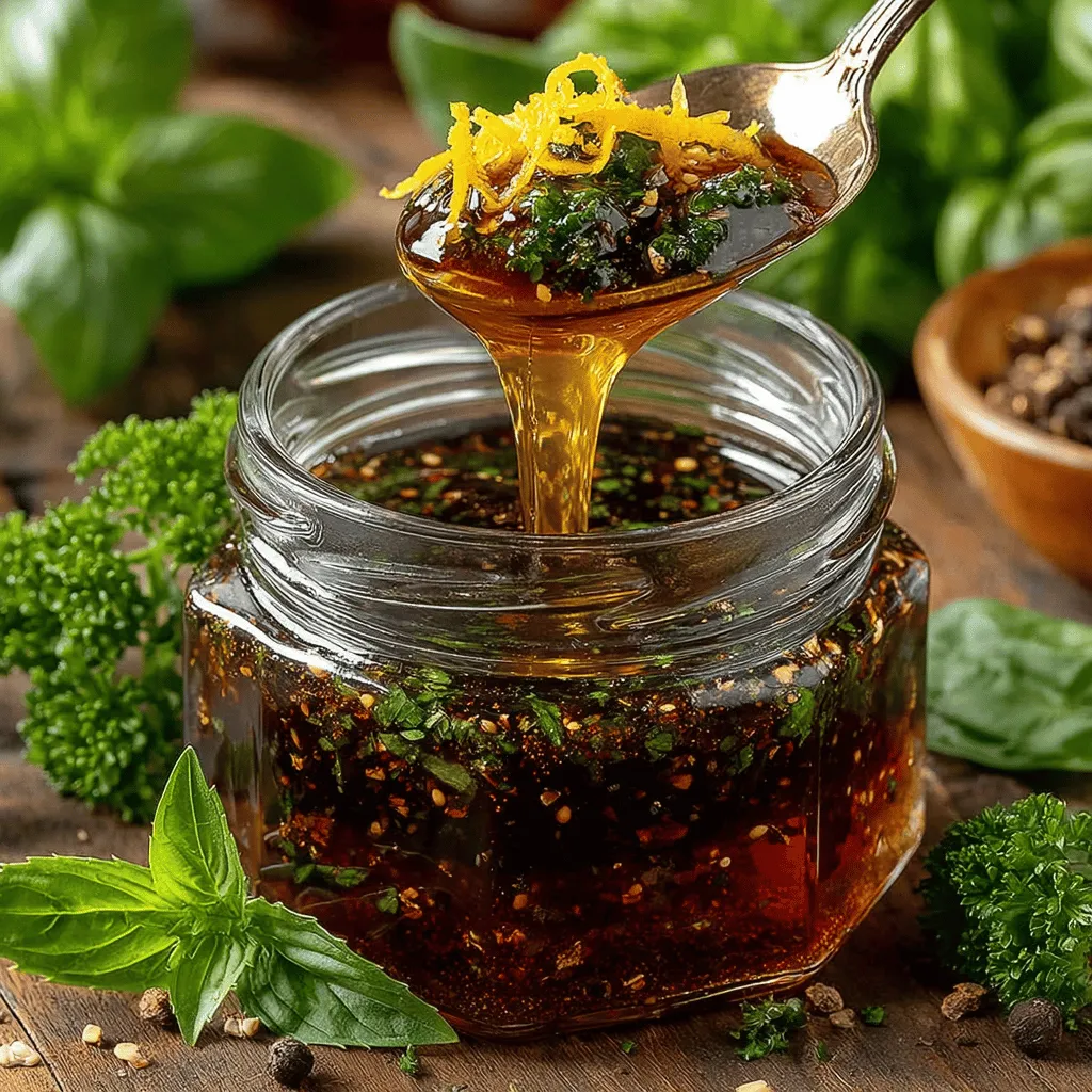 To appreciate the Zesty Balsamic Vinaigrette fully, it’s essential to understand its foundational components, particularly balsamic vinegar. Originating from Modena, Italy, balsamic vinegar is a staple in Italian cuisine known for its rich and complex flavor profile. Made from freshly pressed grape juice, it undergoes a lengthy fermentation process, resulting in a sweet, tangy vinegar that adds depth to any dish. The quality of balsamic vinegar can vary significantly, with traditional varieties being aged for several years, imparting a rich, syrupy consistency that is simply unparalleled.