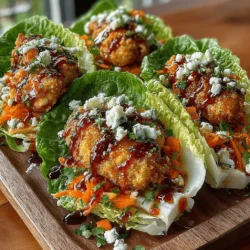 Crispy Buffalo Chicken Lettuce Tacos: Recipe Steps, Nutritional Benefits, and More
