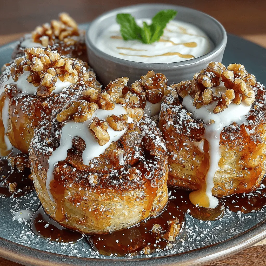 Cinnamon-Sugar Baked Apple Rollups are more than just a sweet treat; they embody warmth, nostalgia, and comfort, making them a favorite among dessert lovers of all ages. This irresistible recipe marries the sweet and tart flavor of fresh apples with the aromatic spice of cinnamon, all enveloped in the delicate flakiness of puff pastry. Whether you're hosting a family gathering, attending a potluck, or simply indulging in a delightful dessert at home, these rollups are sure to impress.