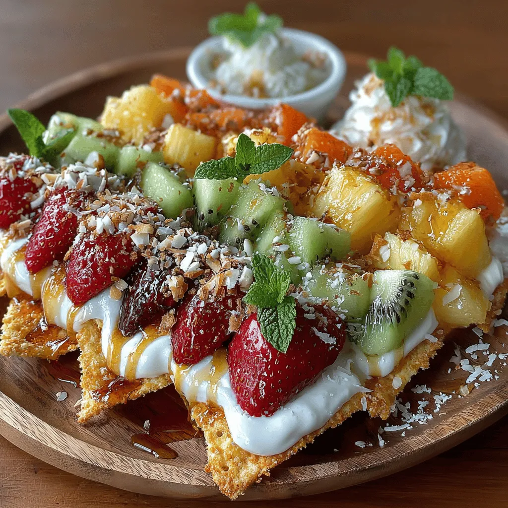 In the world of culinary creativity, fruit nachos emerge as a refreshing and delightful twist on the classic snack we all know and love. Imagine a colorful platter filled with vibrant fruits, crispy tortilla chips, and a drizzle of sweet toppings, all coming together to create a dish that is both visually appealing and tantalizing to the taste buds. Fruit nachos are not just a novel idea; they are a celebration of flavors and textures, making them an ideal choice for a variety of occasions. Whether you're hosting a family gathering, planning a lively brunch, or simply looking for a healthier dessert option, fruit nachos can elevate any event with their playful presentation and versatile ingredient options.