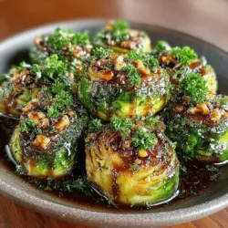 Maple Walnut Roasted Brussels Sprouts is a dish that masterfully blends the earthy flavors of Brussels sprouts with the rich sweetness of maple syrup and the delightful crunch of walnuts. This combination not only elevates the humble Brussels sprout into a star side dish but also captures the essence of modern culinary creativity. As the trend for vegetable-forward dishes continues to grow, Brussels sprouts have emerged from their former reputation as an unappealing side to become a beloved ingredient in kitchens around the world. This recipe transforms them into a vibrant, flavorful dish that is perfect for any occasion, whether it's a festive holiday feast or a simple weeknight dinner.