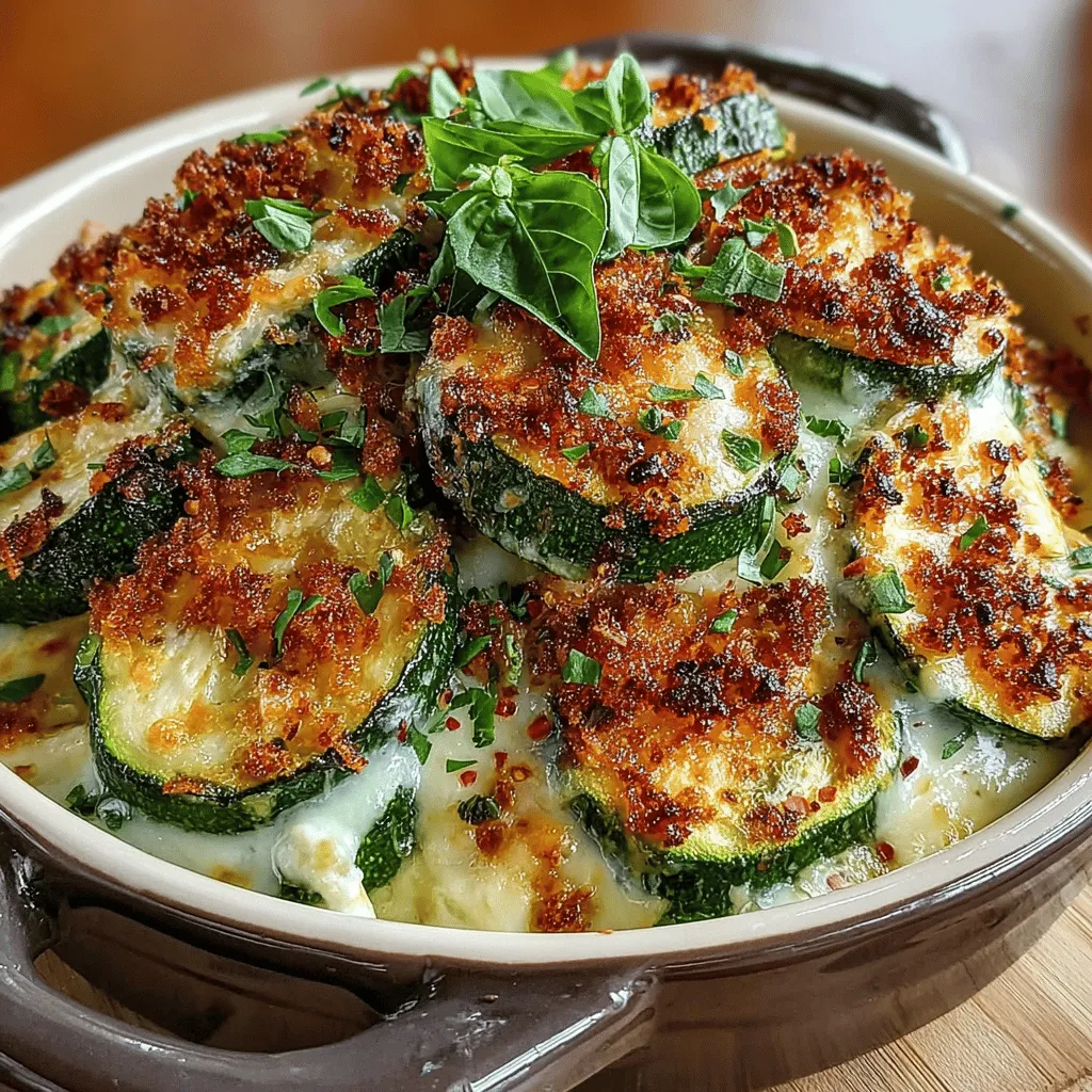 Zucchini, a summer squash with a mild flavor and versatile texture, has gained immense popularity in kitchens around the world. This beloved vegetable can be transformed into a myriad of dishes, ranging from savory casseroles to refreshing salads. One standout recipe that showcases the delightful essence of zucchini is the Cheesy Herb-Infused Zucchini Bake. This dish not only highlights the fresh, delicate flavors of zucchini but also offers a comforting, cheesy experience that appeals to both adults and children alike.