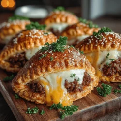Understanding the air frying process is essential for achieving the ideal texture and flavor in your Mini Air Fryer Cheeseburger Pockets. The air fryer offers a fantastic way to achieve that golden brown exterior without the excess oil associated with traditional frying methods. Here’s how to master the art of air frying these delightful pockets.