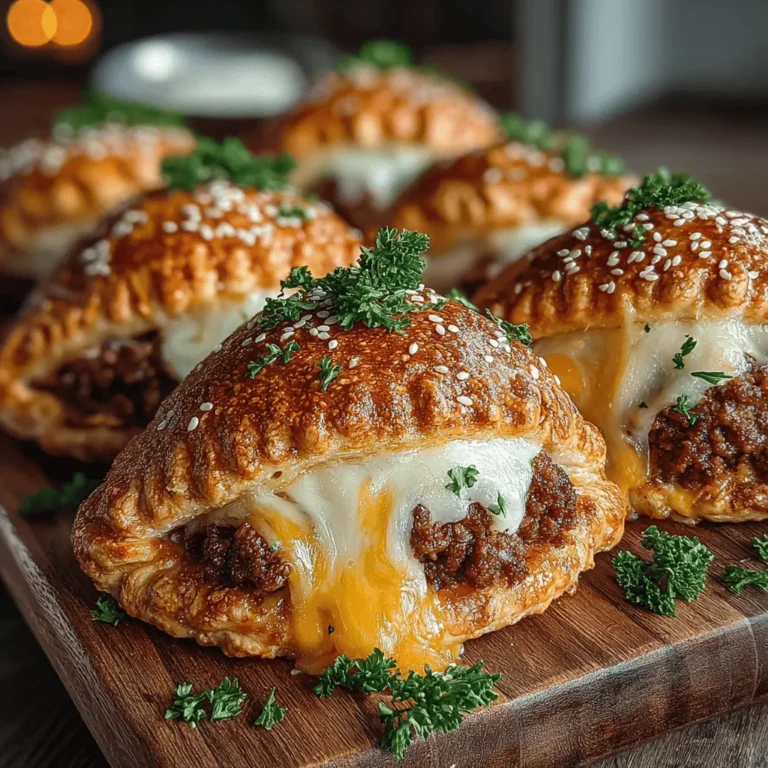Understanding the air frying process is essential for achieving the ideal texture and flavor in your Mini Air Fryer Cheeseburger Pockets. The air fryer offers a fantastic way to achieve that golden brown exterior without the excess oil associated with traditional frying methods. Here’s how to master the art of air frying these delightful pockets.