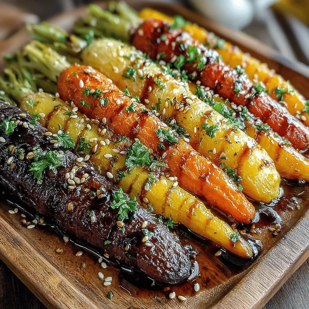 The first step in preparing your Roasted Rainbow Carrot Medley Delight is ensuring that your carrots are cut uniformly. This is crucial for achieving even cooking and a delightful texture. Start by washing your rainbow carrots thoroughly to remove any dirt. Then, peel them if desired, though the skin is edible and adds to the dish's visual appeal.