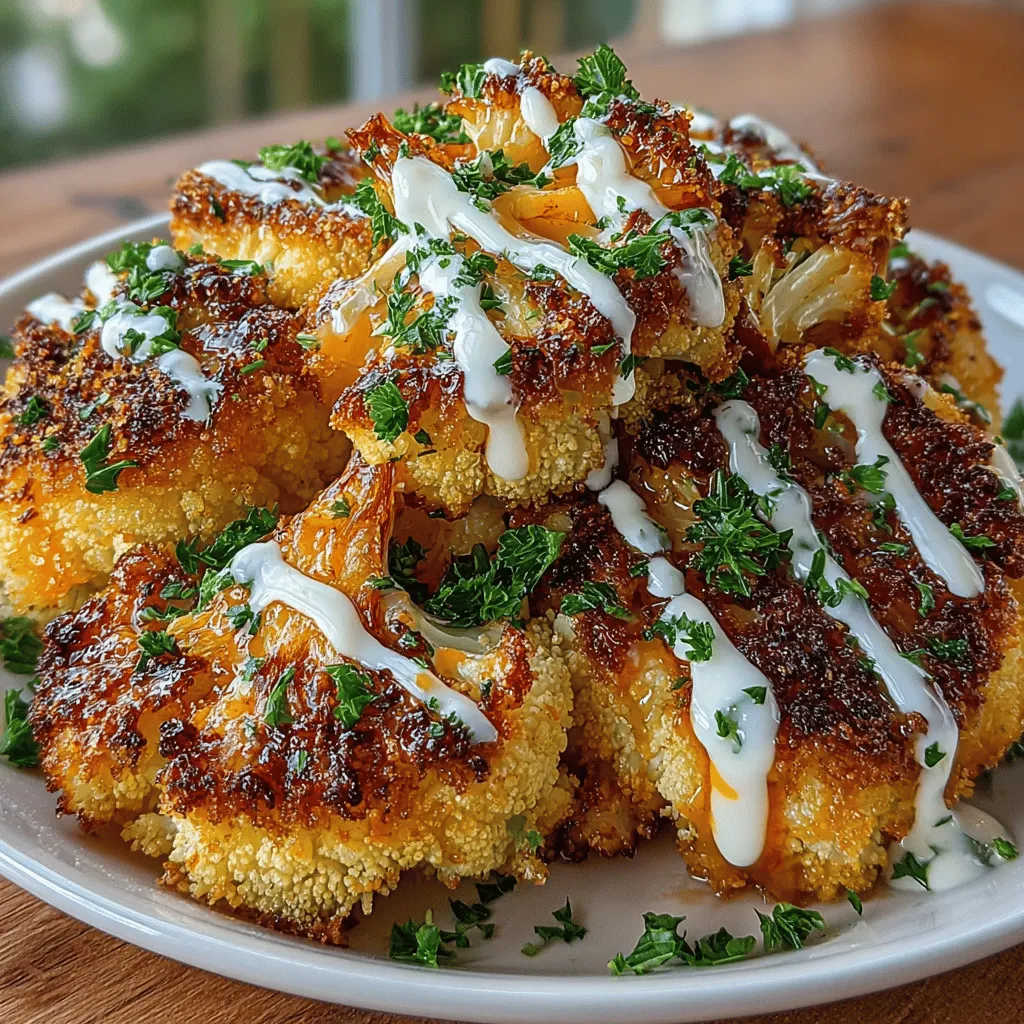 Welcome to a delightful culinary adventure where we transform humble cauliflower into a crispy, flavor-packed dish that tantalizes your taste buds. If you're looking for a healthier alternative to traditional fried foods, then this Crispy Air Fryer Buffalo Ranch Cauliflower is a recipe you won't want to miss. Utilizing the air fryer, this dish not only delivers that satisfying crunch we all crave but does so with significantly less oil, making it a guilt-free indulgence. Whether you're hosting a game day gathering, planning a family dinner, or just want a delicious snack, this dish is versatile enough to fit any occasion.