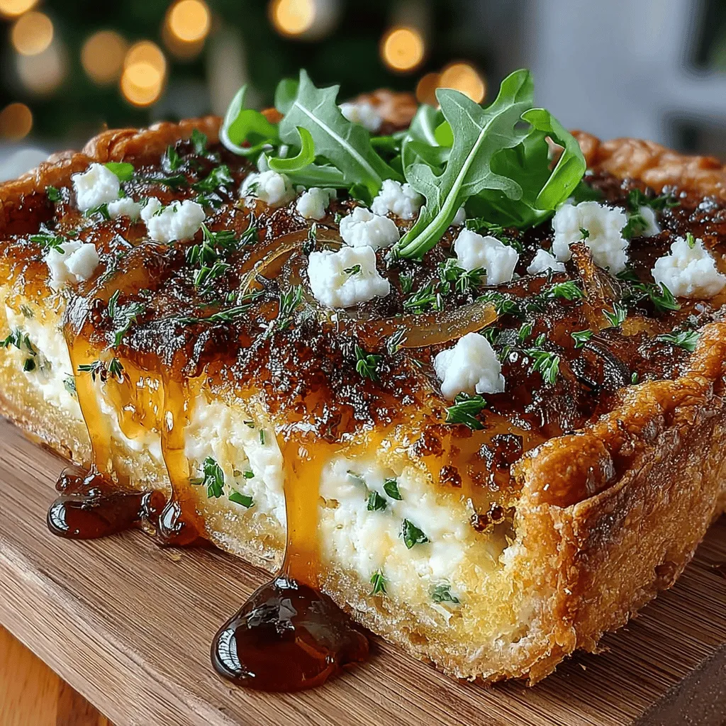 When it comes to culinary delights that seamlessly blend rich flavors with a sophisticated presentation, few dishes can rival a Sweet & Savory Caramelized Onion and Goat Cheese Tart. This elegant tart marries the natural sweetness of caramelized onions with the tangy creaminess of goat cheese, creating a delightful contrast that is both comforting and refined. Perfect for a cozy dinner party, a festive gathering, or even as a gourmet appetizer at a casual get-together, this tart offers versatility that appeals to a wide range of palates.