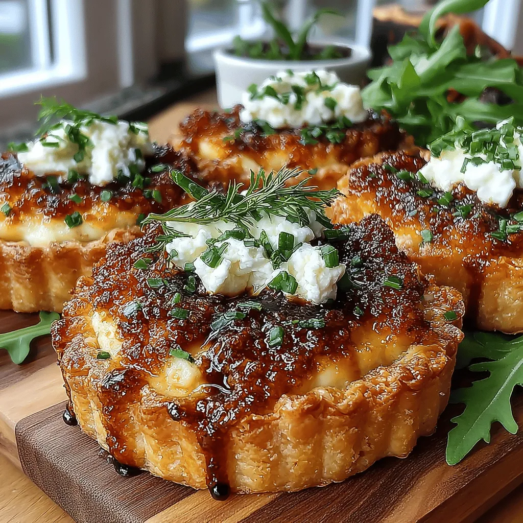 When it comes to culinary delights that seamlessly blend rich flavors with a sophisticated presentation, few dishes can rival a Sweet & Savory Caramelized Onion and Goat Cheese Tart. This elegant tart marries the natural sweetness of caramelized onions with the tangy creaminess of goat cheese, creating a delightful contrast that is both comforting and refined. Perfect for a cozy dinner party, a festive gathering, or even as a gourmet appetizer at a casual get-together, this tart offers versatility that appeals to a wide range of palates.